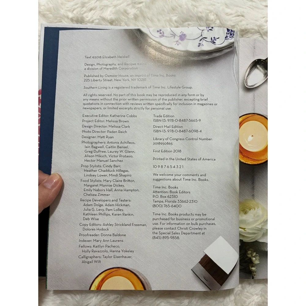 Southern Living Party Cookbook Elizabeth Heiskell Modern Guide Gathering 2018